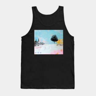 Picture of an original painting, Leiden, the Netherlands Tank Top
